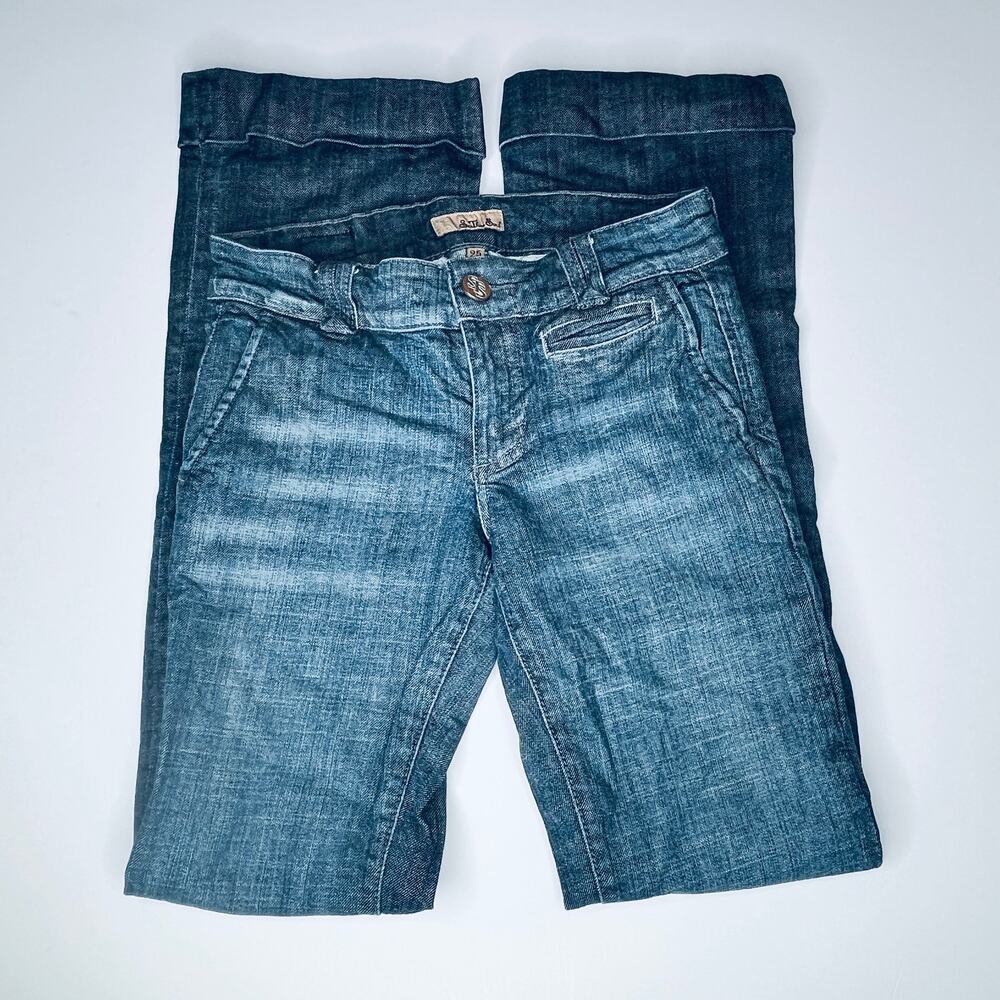 See Thru Soul Cuffed Hem Denim Jeans 25